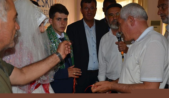 Kiremit ve Tümer ailelerinin mutlu günü
