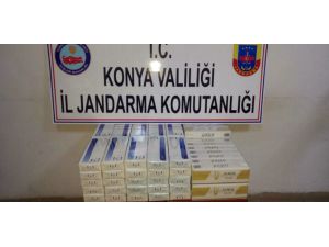 Yolcu otobüsünde 740 paket kaçak sigara ele geçirildi