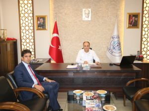 Konya Emniyet Müdürü Yaman, Beyşehir Belediyesini ziyaret etti