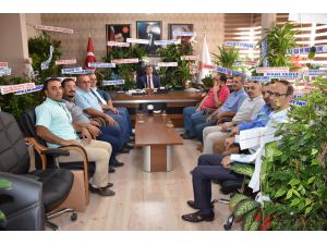 Aksaray Ticaret Borsası’ndan AK Partiye hayırlı olsun ziyareti