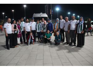 Zonguldaklı madenciler Atiker Konyaspor maçını izledi