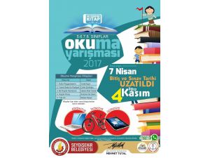 Seydişehir’de kitap okuma yarışması başvuruları 4 Kasım’da sona erecek