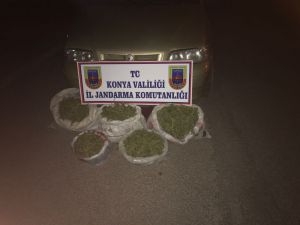 Akşehir’de esrar operasyonu