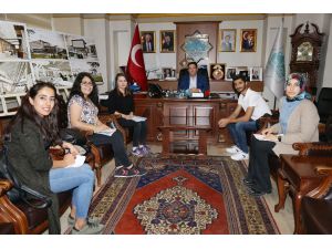 ASÜ öğrencileri Başkan Yazgı ile görüştü