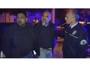 Polis Aracına Çarpan Alkollü Sürücü Tutuklandı