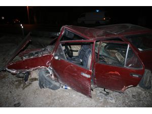Otomobil Takla Attı: 1 Yaralı