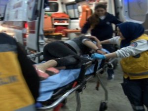 Eğlence mekanına yapılan saldırıda boynundan yaralandı