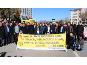 Aksaray’da engelliler yürüdü