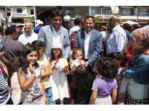 Derbent’te Çocuklar Bayram Sevinci Yaşadı