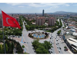 Jandarma’dan dev Türk Bayrağı