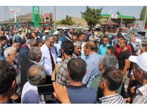Konuk: “Her zorluğu aşarız, üreticiye destek için koşarız”