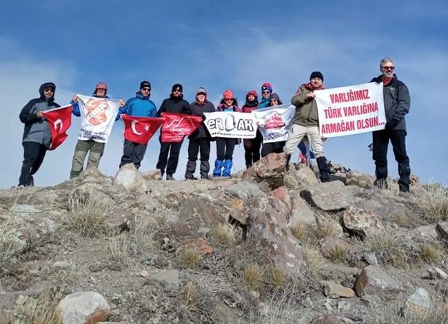 HASDAK Üyelerinden Hasandağı'na Cumhuriyet Tırmanışı