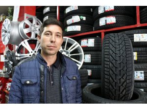 Can ve mal güvenliği için kış lastiği taktırın uyarısı