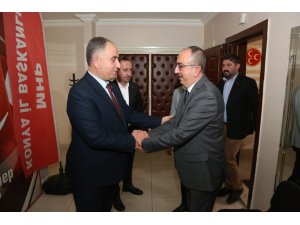 Başkan Kavuş’tan MHP İl Başkanı Karaarslan’a ziyaret