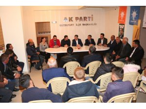 AK Parti heyeti Güzelyurt ilçesinde incelemelerde bulundu