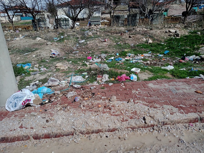 Eskil'de sokakları "Çöp" götürüyor!