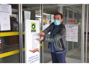 Ereğli’de dezenfektan platformları kuruldu