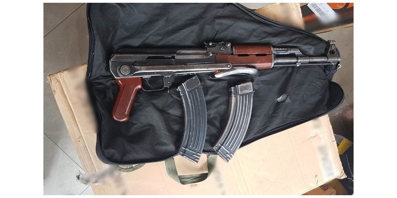Akşehir merkezi silah operasyonu