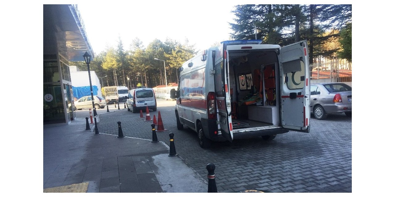 Devrilen motosikletin sürücüsü yaralandı