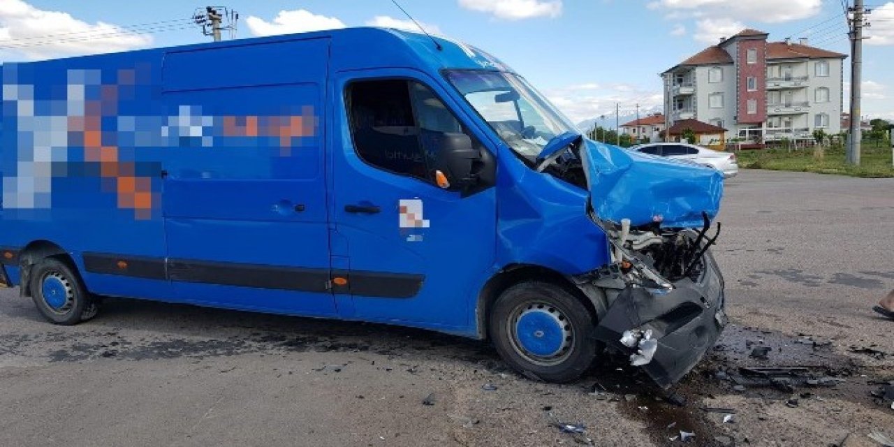 Sınırlandırmaya uymayan genç kaza yaptı