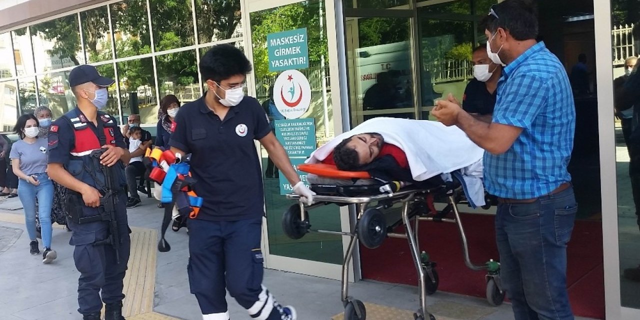 Konya’da otomobille motosiklet çarpıştı: 1 yaralı