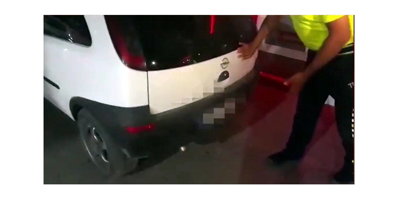 Konya’da trafik denetimlerinde 264 sürücüye 187 bin lira ceza