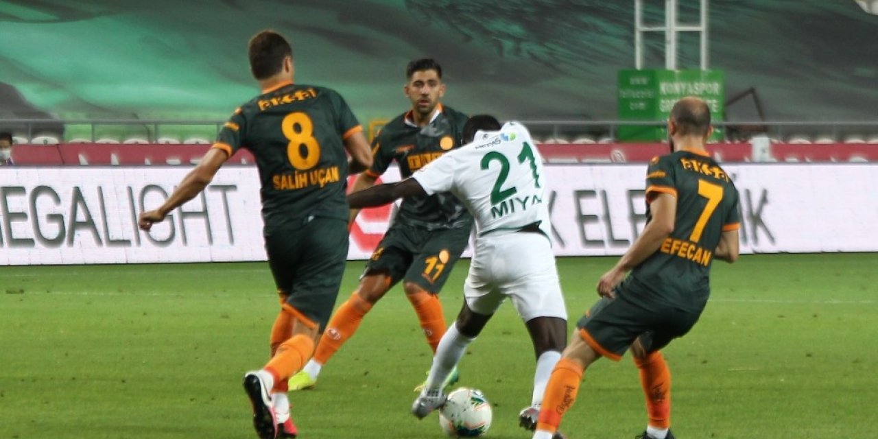 Süper Lig: Konyaspor: 2 - Aytemiz Alanyaspor: 3 (Maç sonucu)