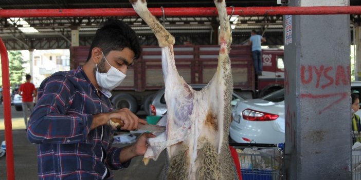 Konya’da kurban kesim yerlerinde pandemi sakinliği