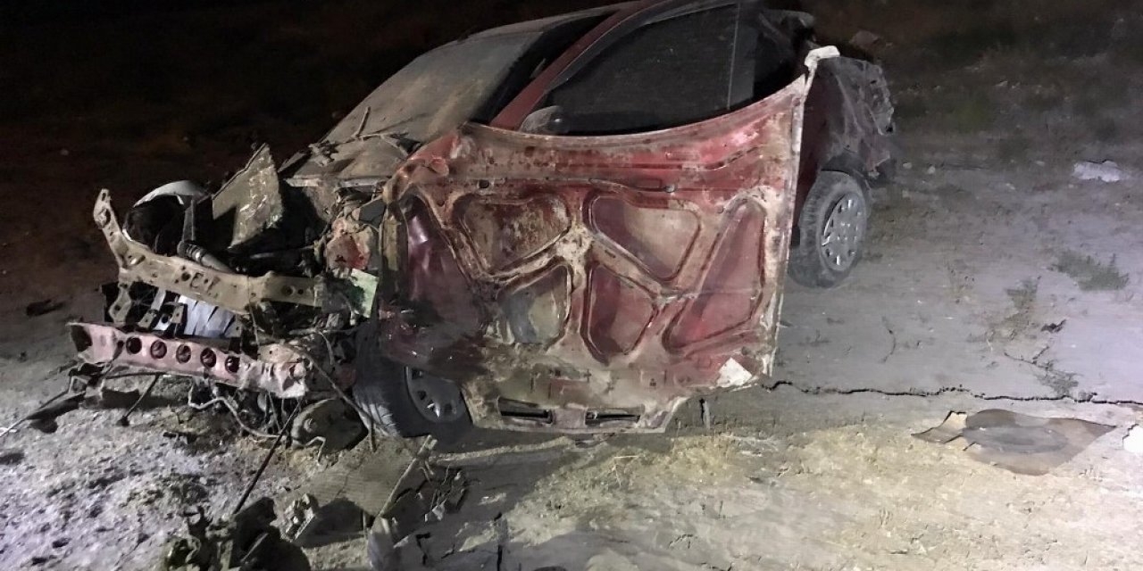 Lastiği patlayan otomobil takla attı: 1 ölü, 4 yaralı