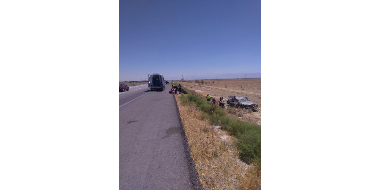 Konya’da otomobil şarampole uçtu: 5 yaralı