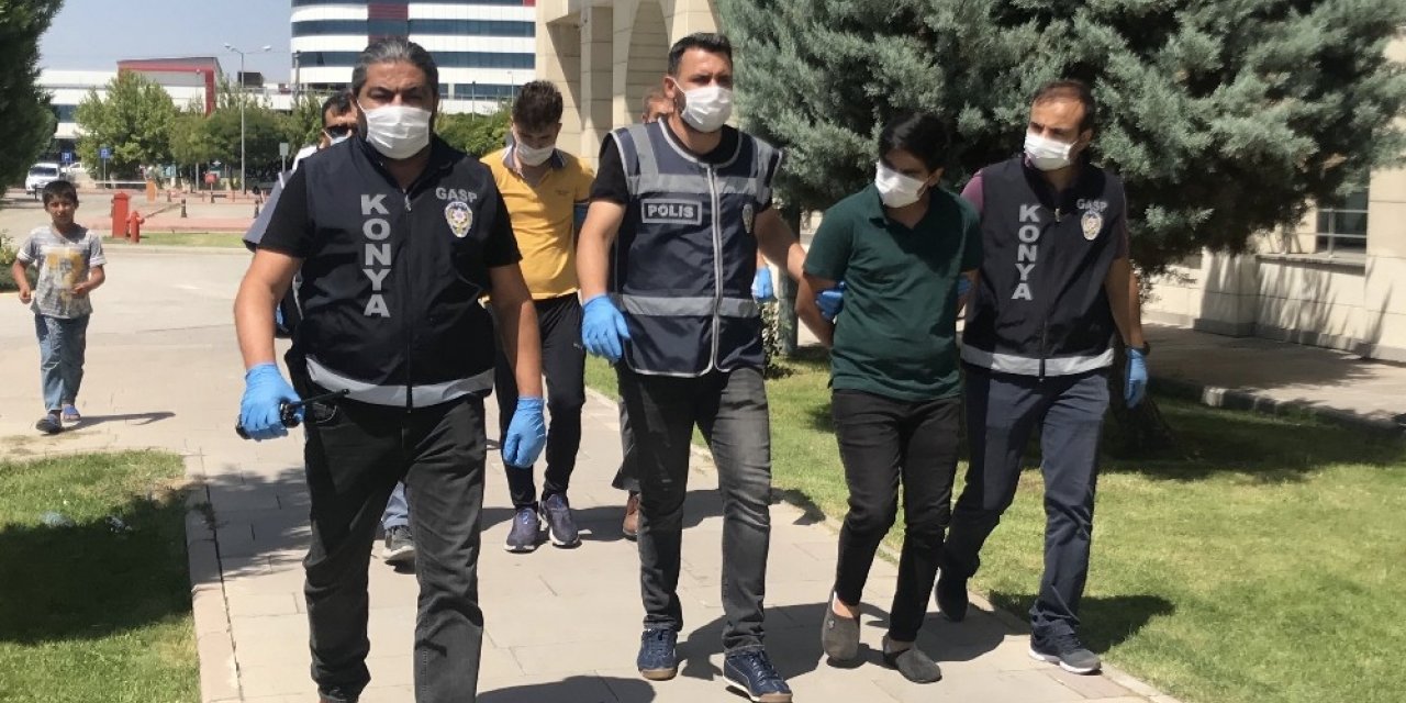 Konya’daki kuyumcu soygununun zanlıları tutuklandı