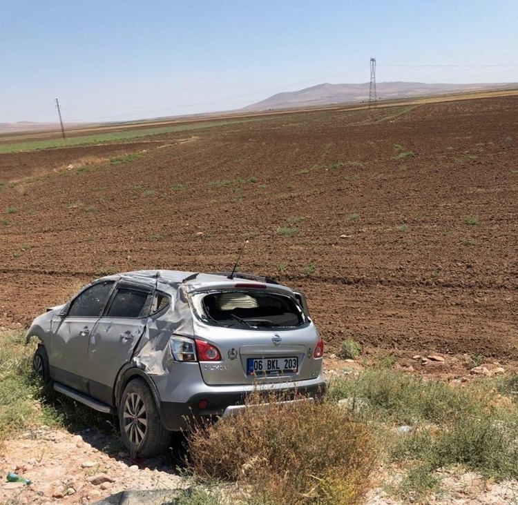 Konya’da iki otomobil çarpıştı: 1 ölü, 5 yaralı