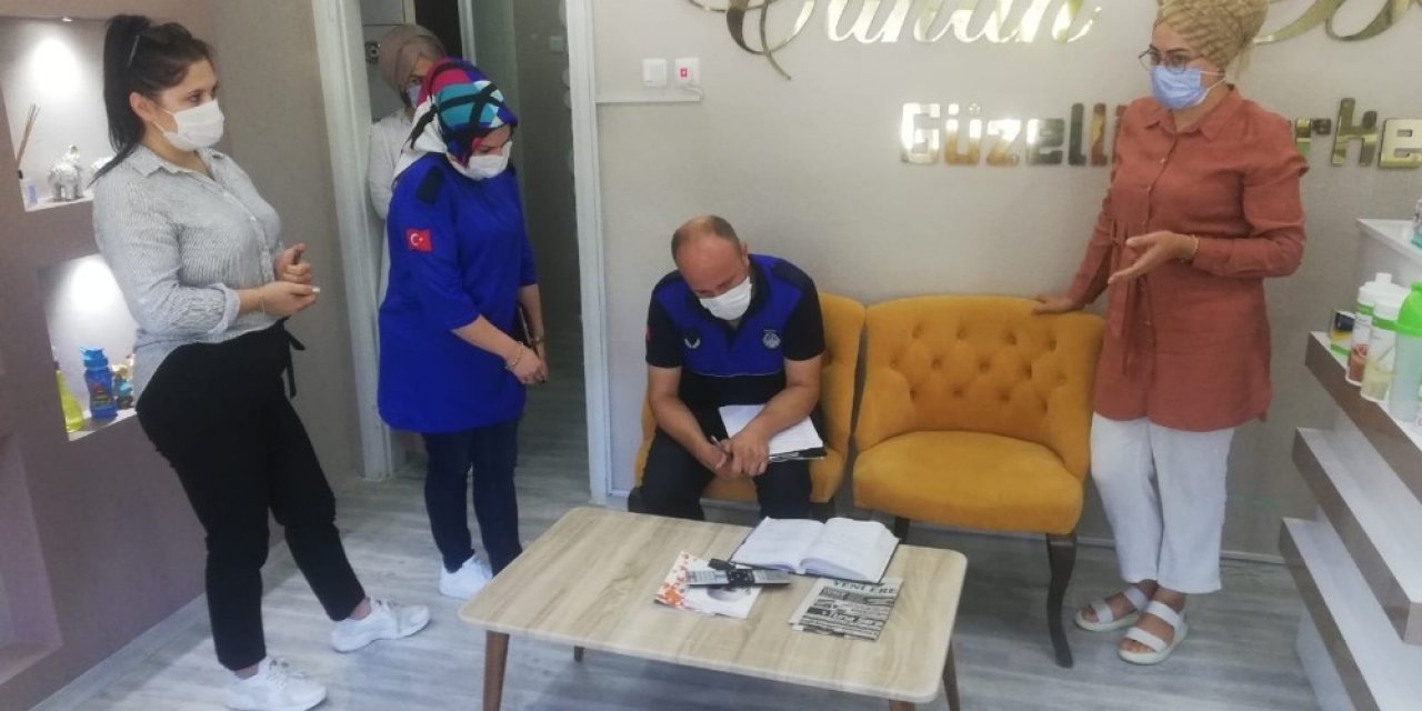 Ereğli’de Covid-19 denetimleri sürüyor