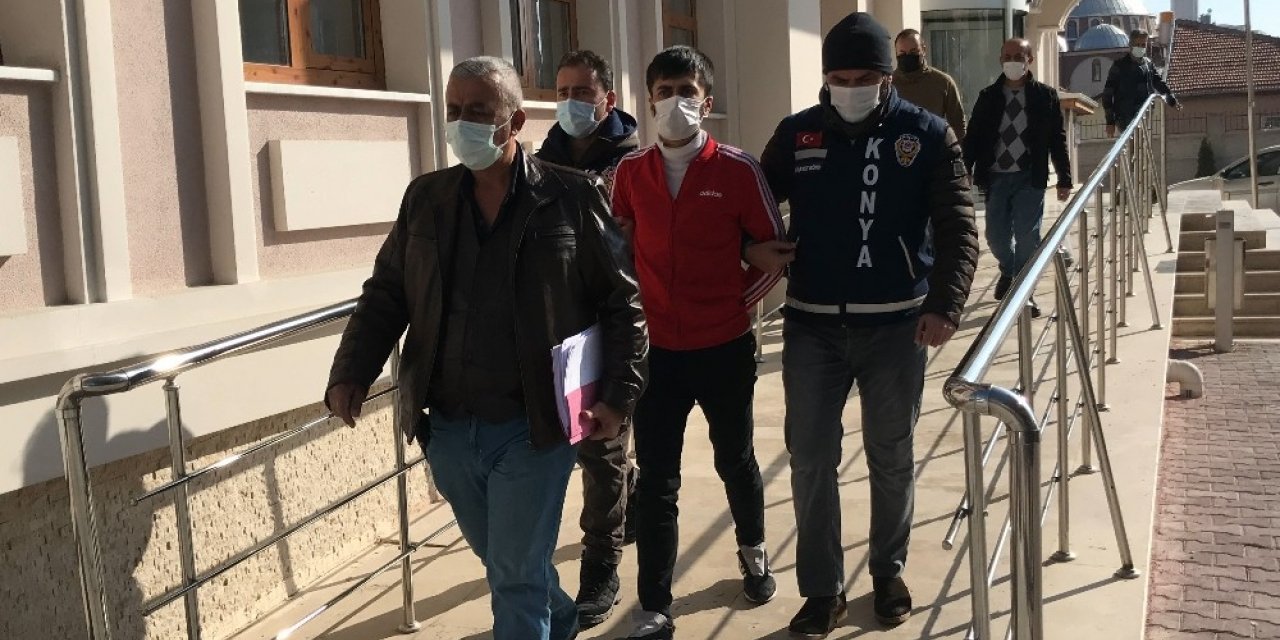 Araç gasp ederek etrafa ateş açan şüpheli adliyede sevk edildi