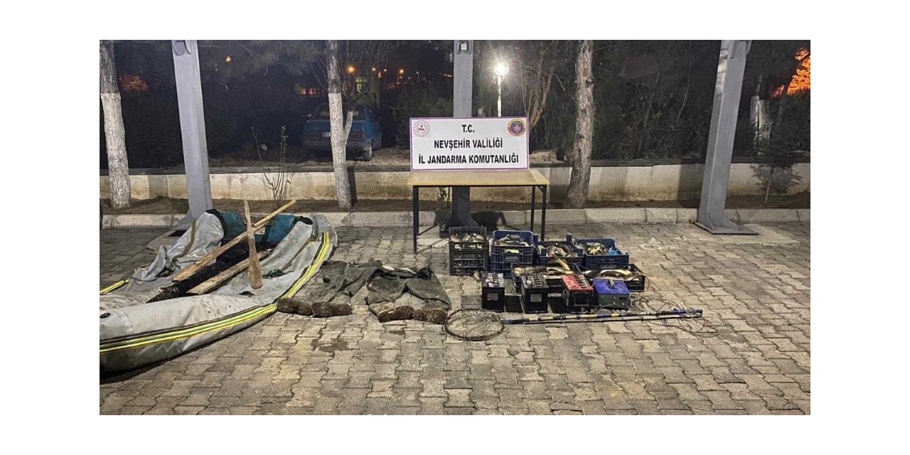 Kızılırmak’ta elektrikle balık avlayan şahıslar yakalandı