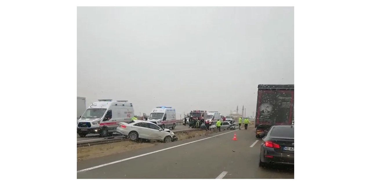 Kırşehir’de trafik kazası: 5 yaralı