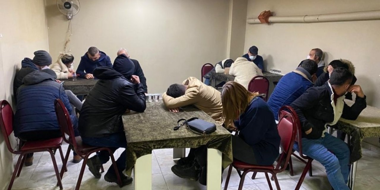 Kumar operasyonunda yarım milyonluk ceza