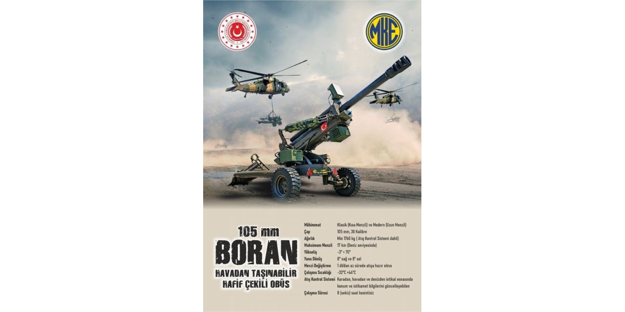 Boran TSK’nın emrinde