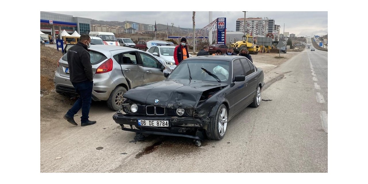 Kırıkkale’de trafik kazası: 3 yaralı