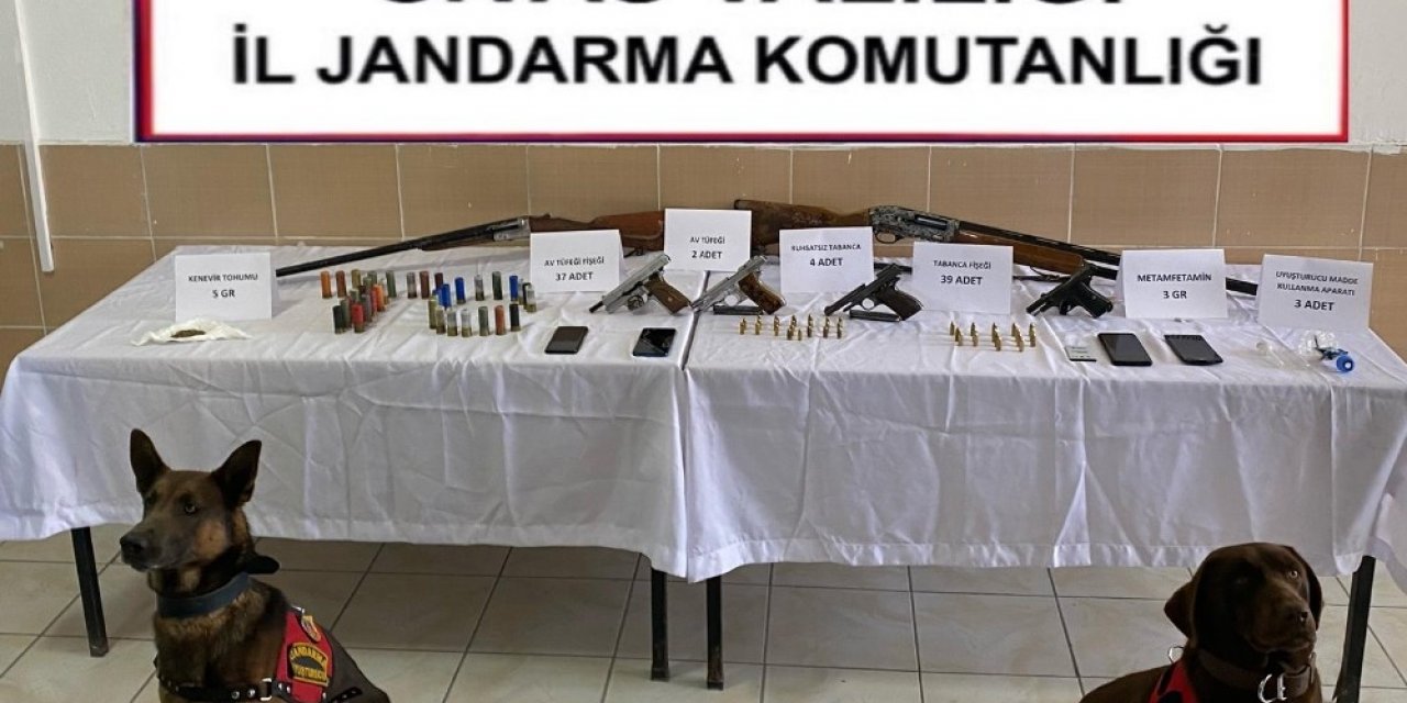 Sivas’ta uyuşturucu ve kaçakçılık operasyonu