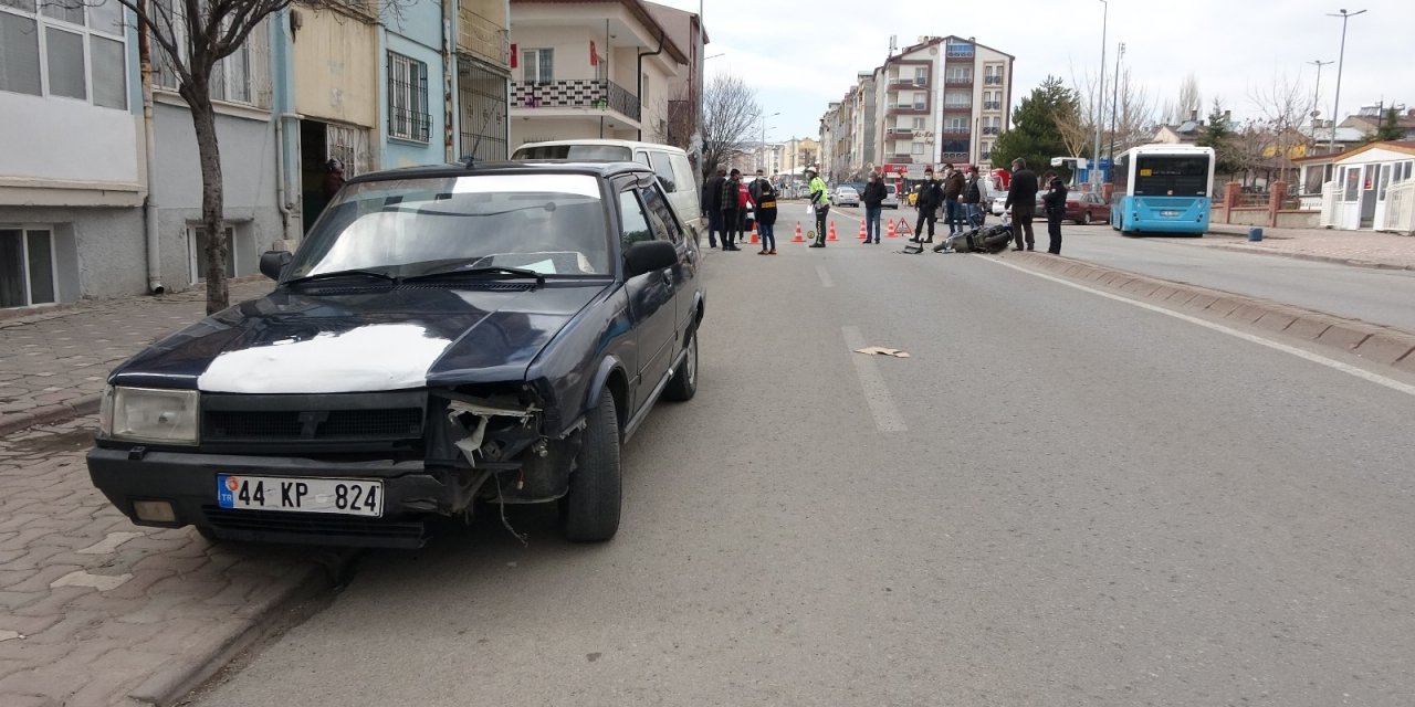 Sivas’ta trafik kazası: 1 yaralı