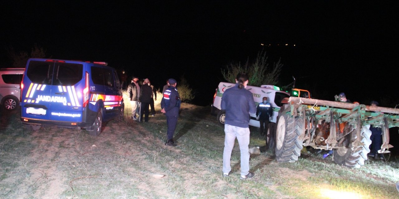 Karaman’da traktörün altında kalan çiftçi hayatını kaybetti