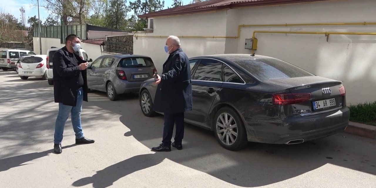 Covid-19 testi pozitif olan avukat bürosunda çalışırken yakalandı