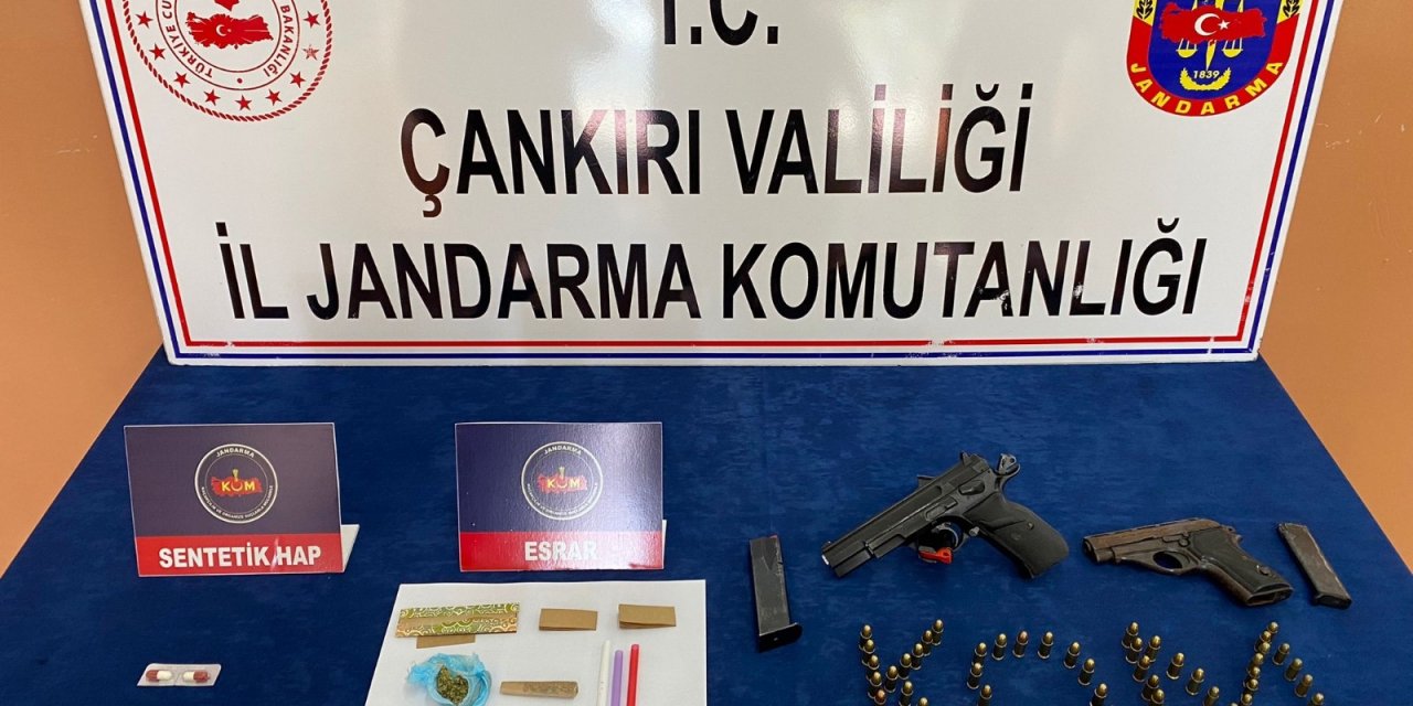 Çankırı’da uyuşturucu ve kaçakçılık operasyonu: 7 gözaltı