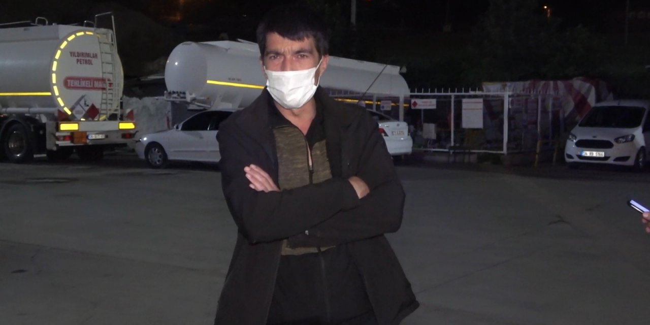 "Riskli" grubundaki kişi muhabire böyle tepki gösterdi: "Film mi çeviriyoruz?"