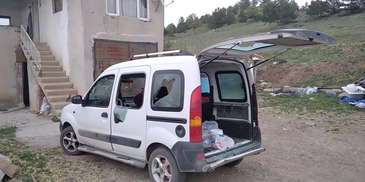 Kardeşinin mandırasını tüfekle basan ağabey, ortalığı savaş alanına çevirdi