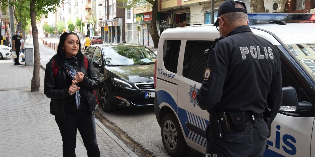 Maske takmak istemedi, polisle tartıştı