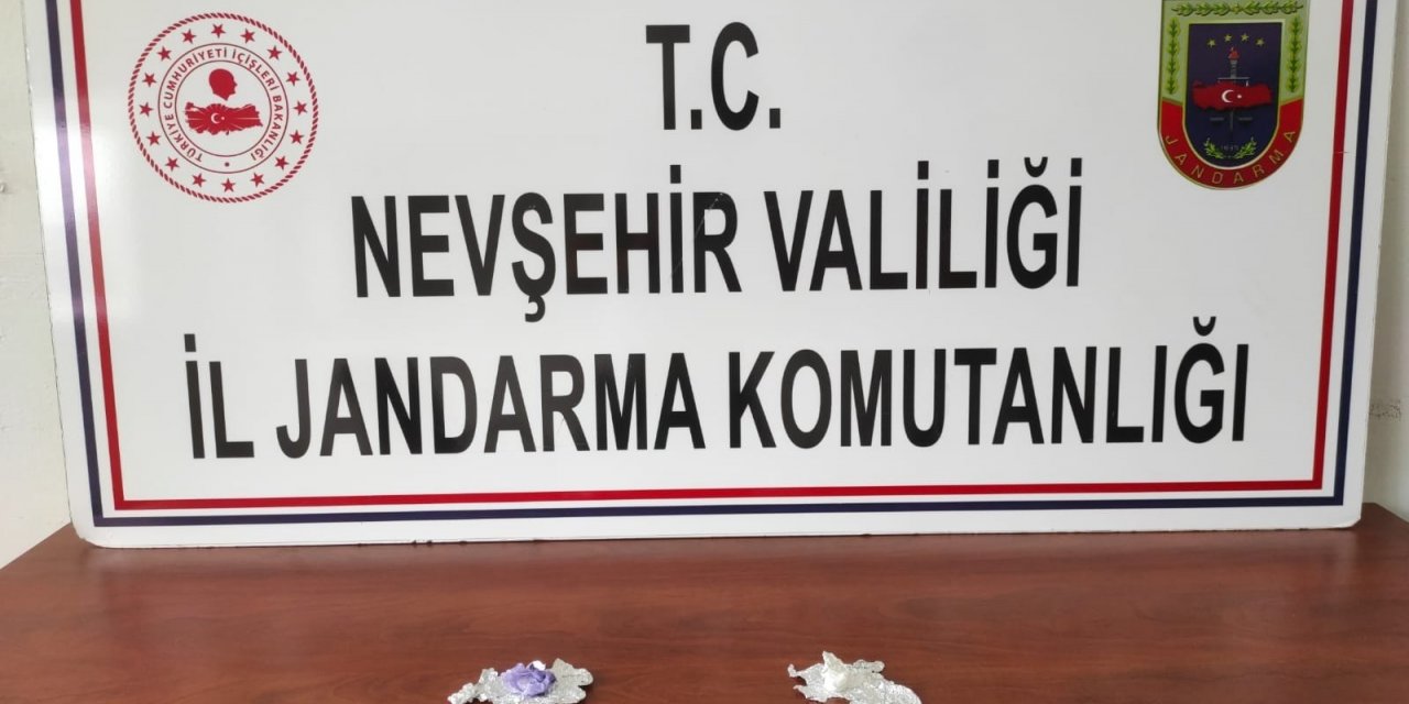 Jandarma uyuşturucudan 1 kişiyi gözaltına aldı