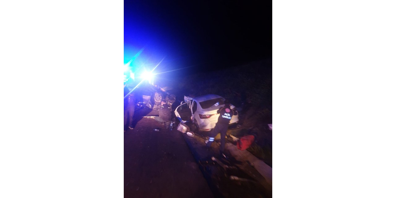 Ankara- Niğde otoyolunda trafik kazası: 5 yaralı
