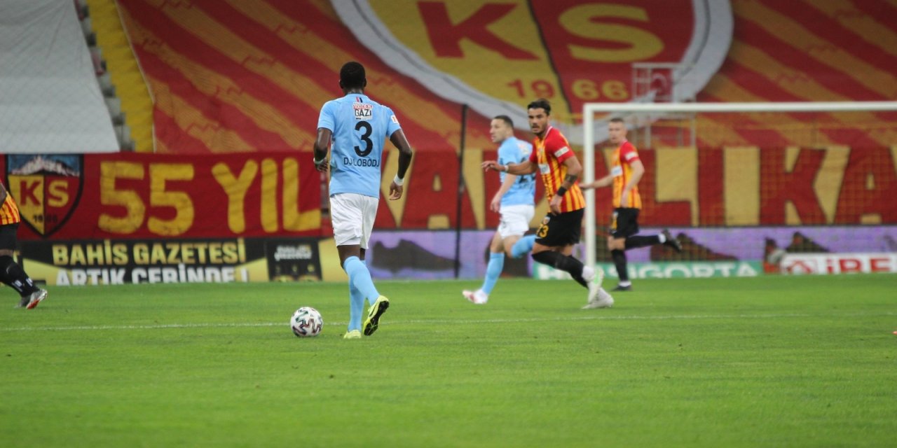 Süper Lig: Kayserispor: 0 - Gaziantep FK: 0 (İlk yarı)